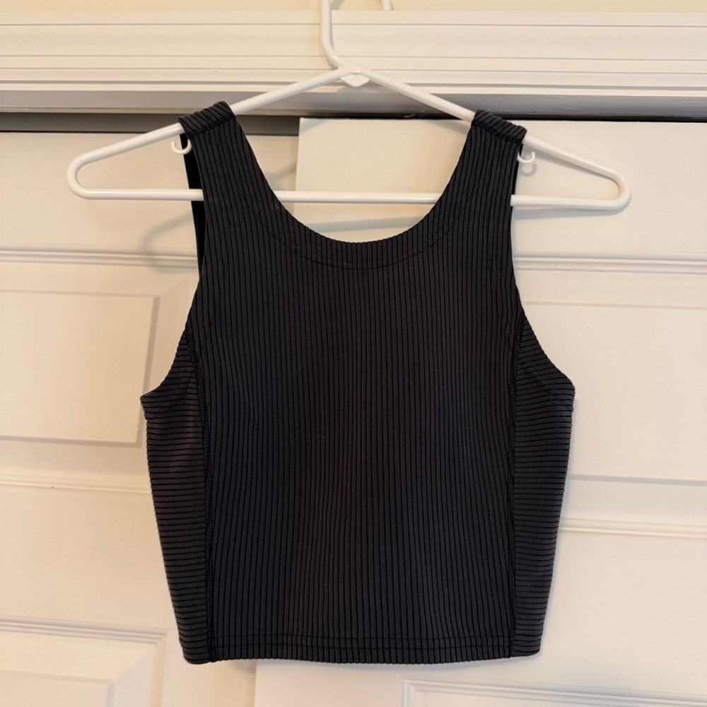 Lululemon Ribbed Softstreme Cropped Tank Top